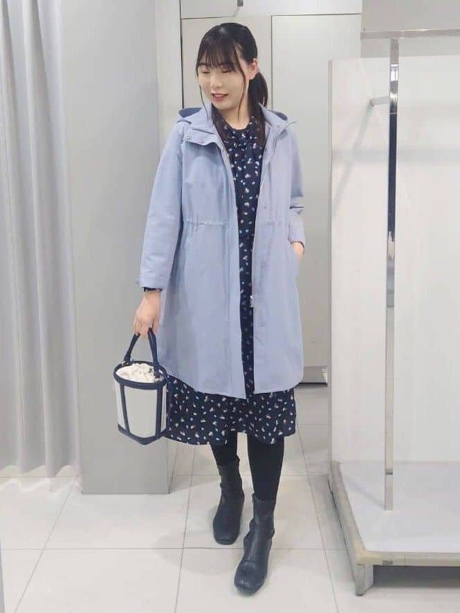 AZUSAさんの「Reflect｜【中綿ライナー付き】ライナー付きフーデッドロングコート」を使ったコーディネート