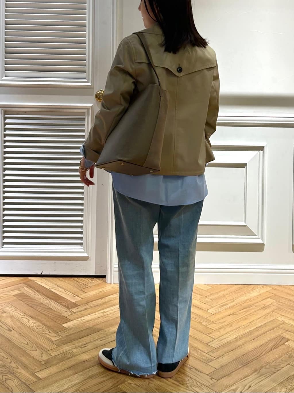 cocoさんの「DRESSTERIOR｜【通勤用/ウォッシャブル】オックスフォードシャツ」を使ったコーディネート