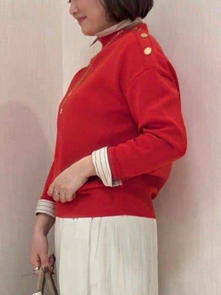 naokoさんの「UNTITLED｜【洗える】ミラノリブニット」を使ったコーディネート