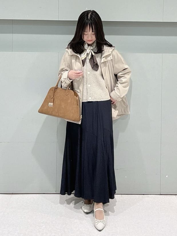makiさんの「UNTITLED｜【洗える/はっ水】リラクシーマウンテンパーカー」を使ったコーディネート