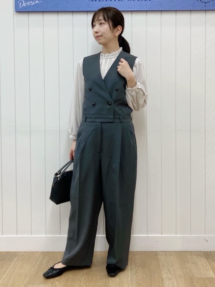 yoshiさんの「Dessin｜ダブルジャケット」を使ったコーディネート