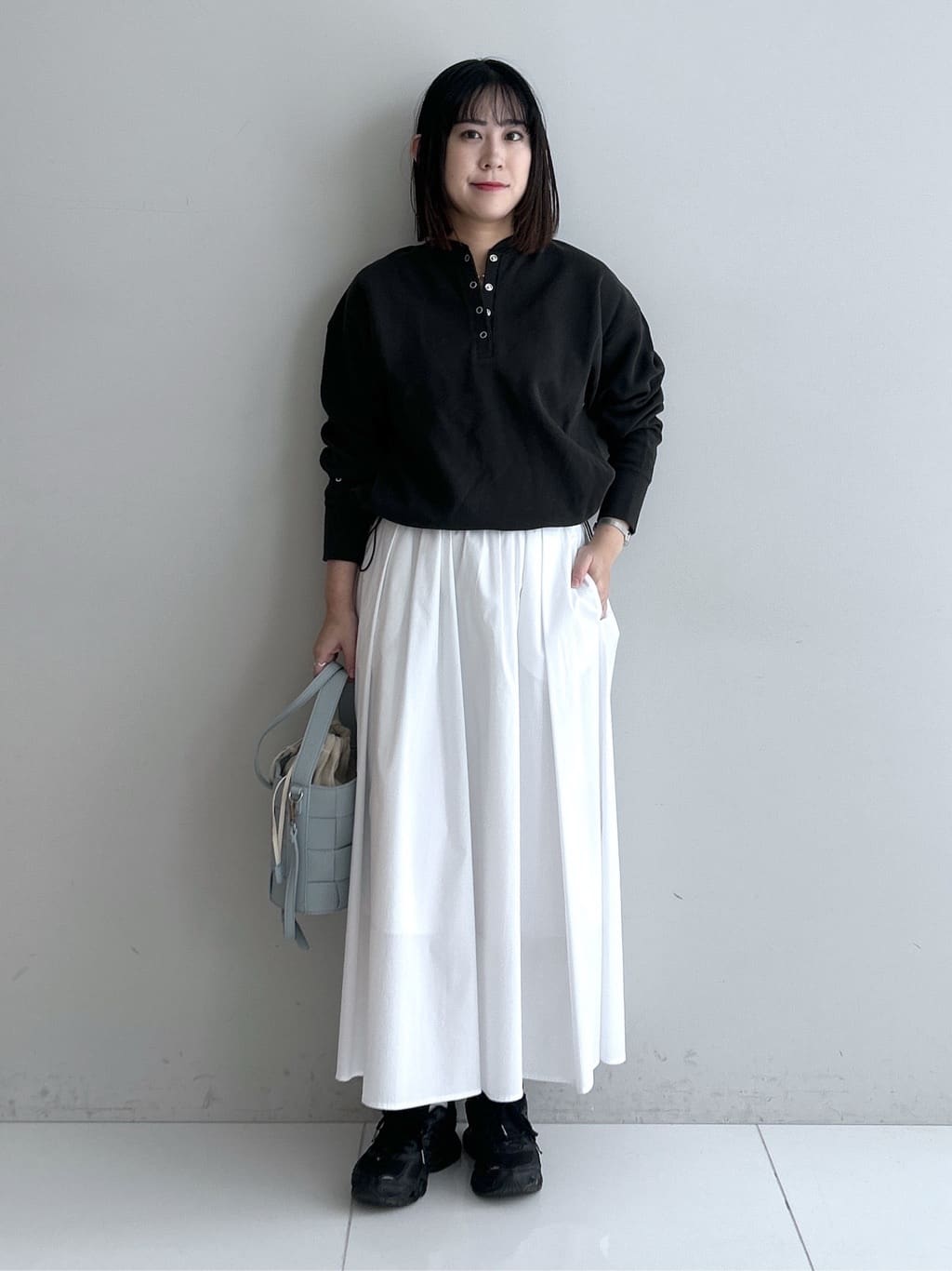 Hirokaさんの「Dessin｜【前後2WAY/洗える】ドロストリブカットソー」を使ったコーディネート