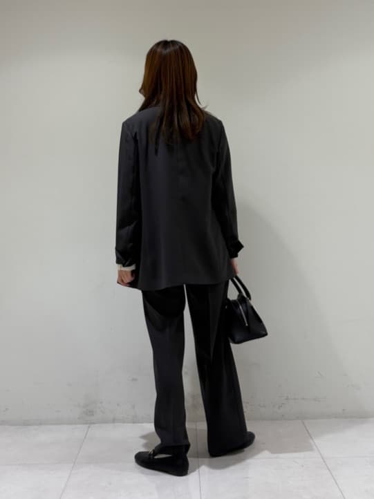 kyokaさんの「UNTITLED｜【新色追加/セットアップ可】エアリー ダブルブレストジャケット」を使ったコーディネート