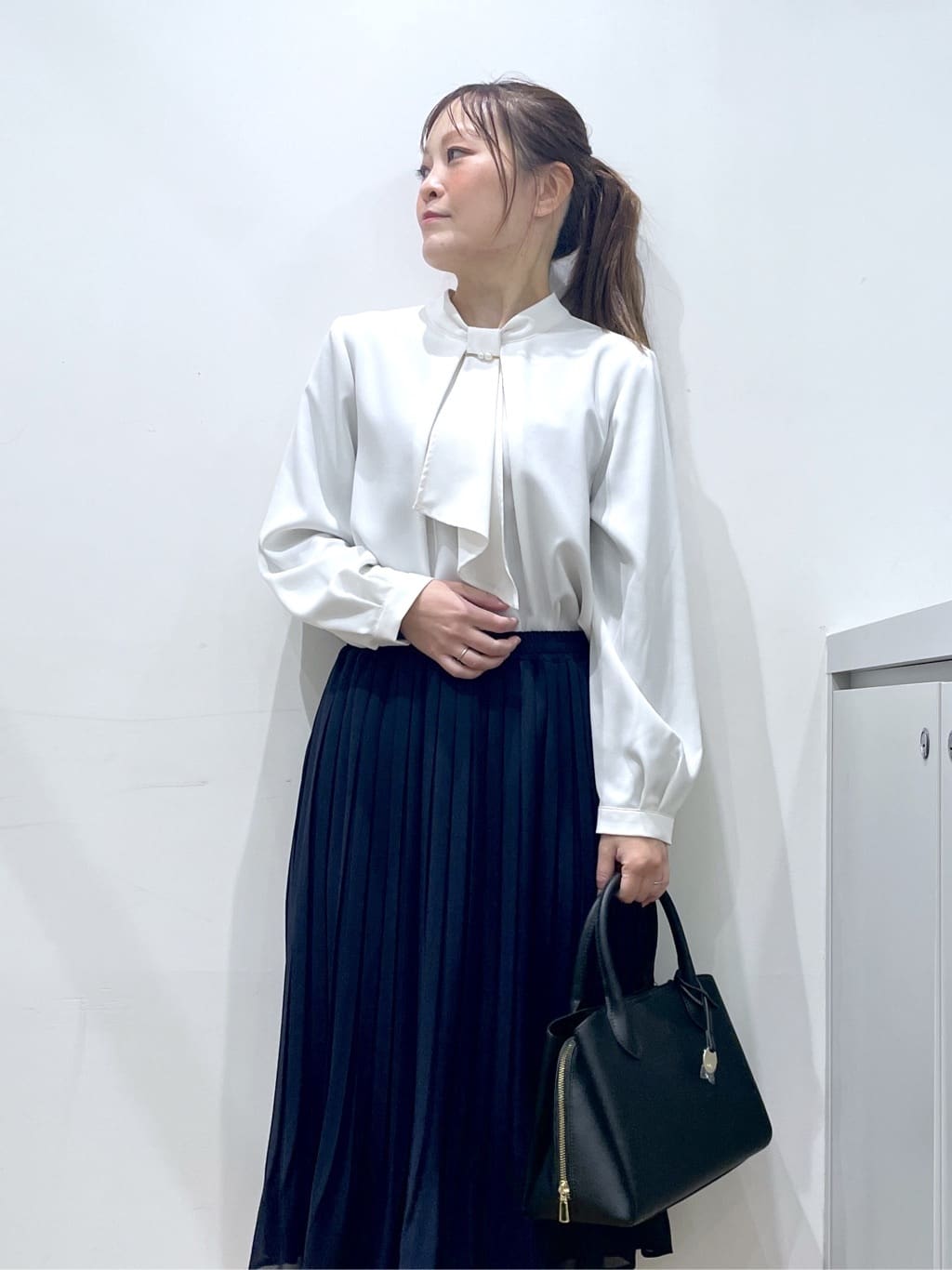 Junさんの「index｜ファンシーツイードノーカラージャケット【洗える】」を使ったコーディネート