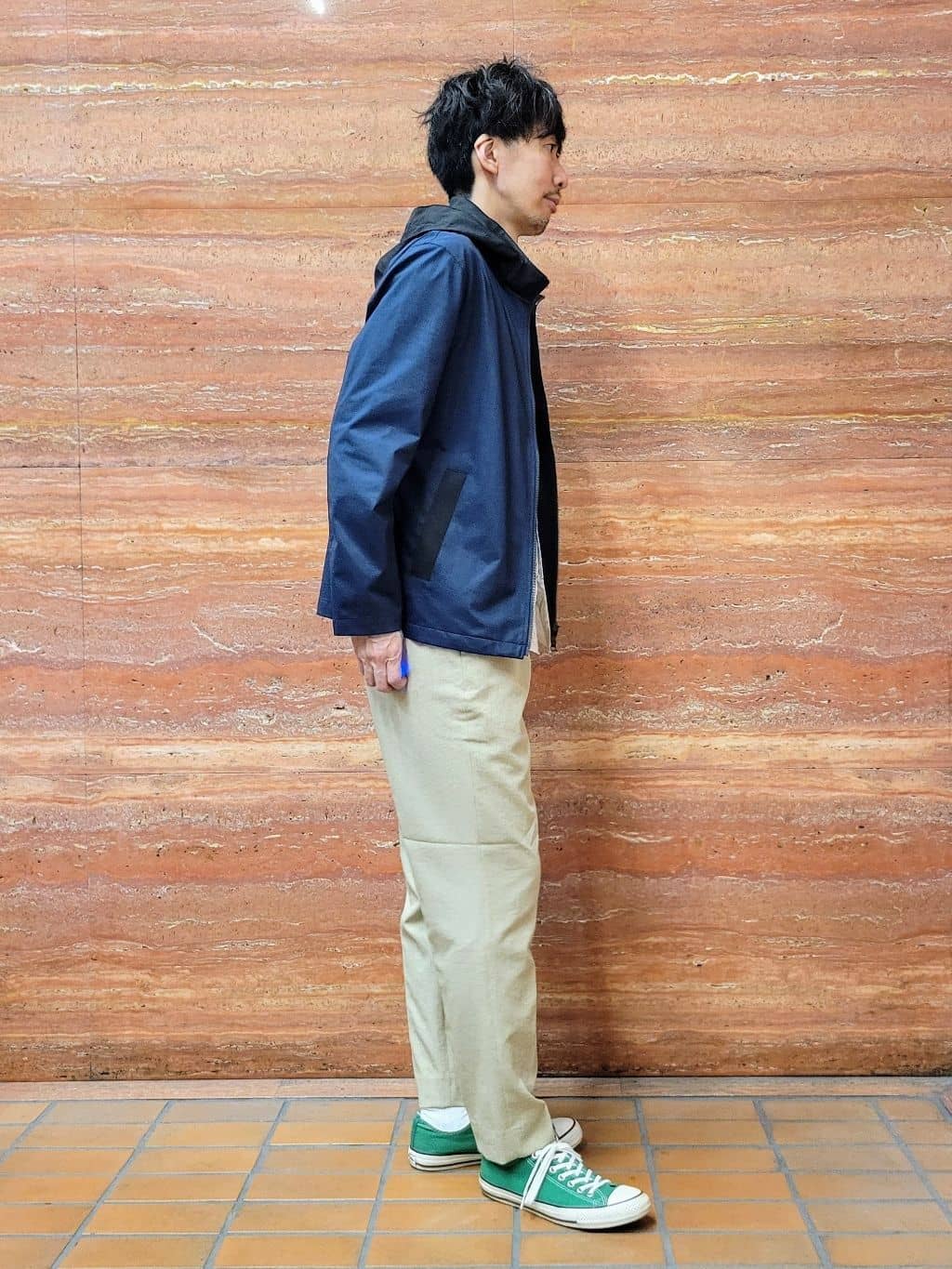 piroyaさんの「TAKEO KIKUCHI｜2WAYアクティブ ライト ブルゾン」を使ったコーディネート