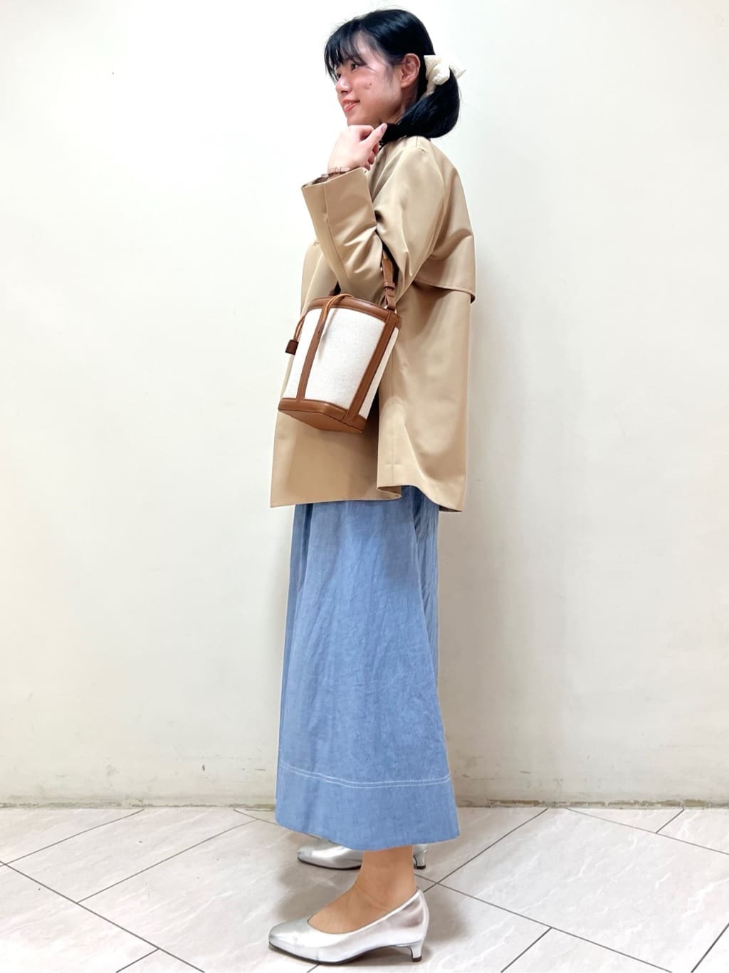 yanaさんの「Reflect｜【オン・オフ着回しやすい◎】ダブルブレストジャケット」を使ったコーディネート