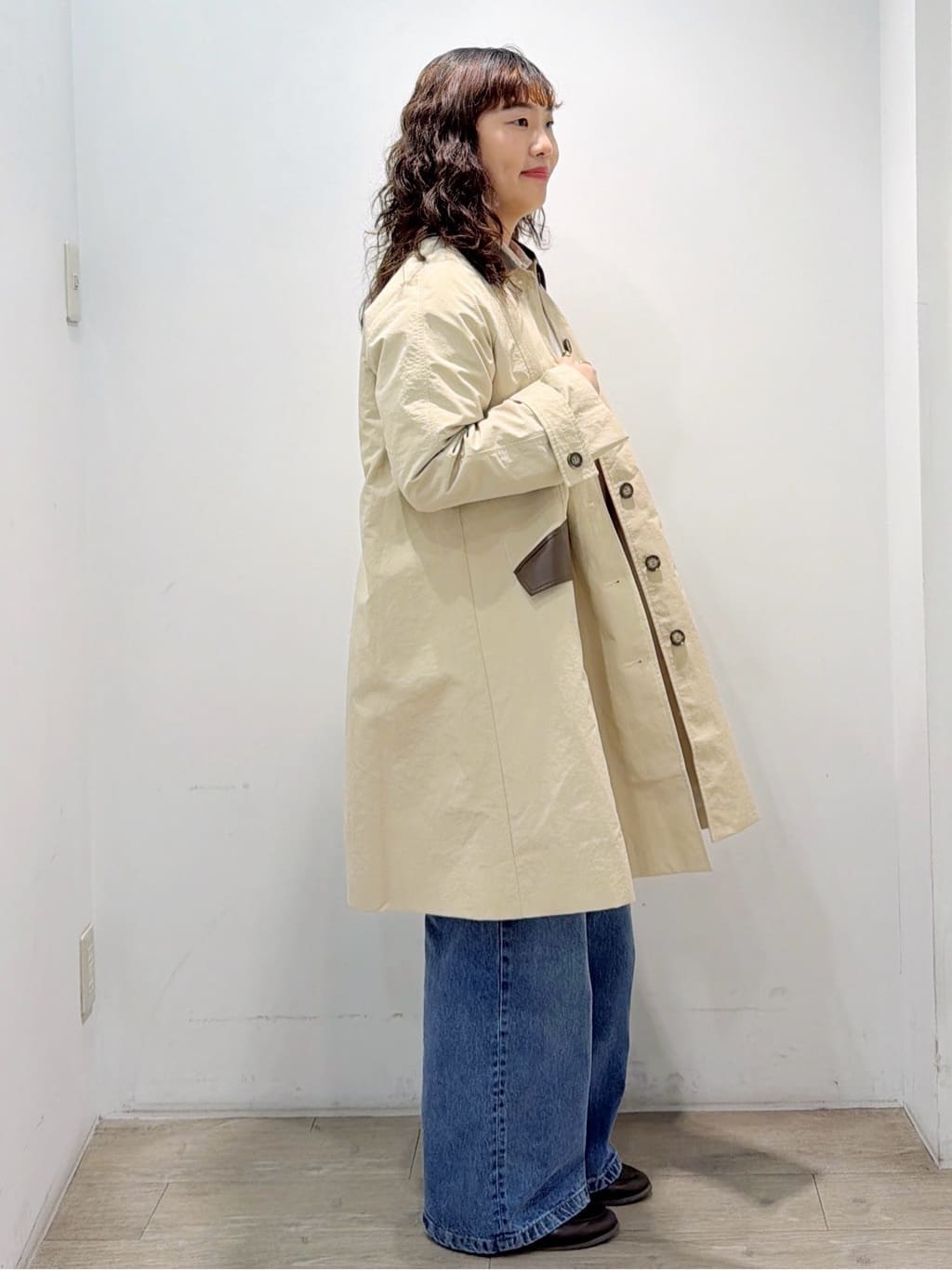 sumicaさんの「OPAQUE.CLIP｜撥水ステンカラーコート【洗える】」を使ったコーディネート