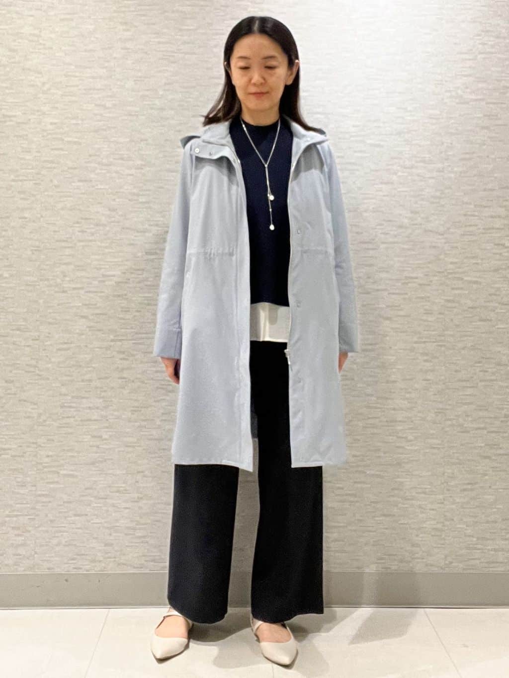 marikoさんの「Reflect｜【セットアップ可】ダブルジャカードニットベスト」を使ったコーディネート