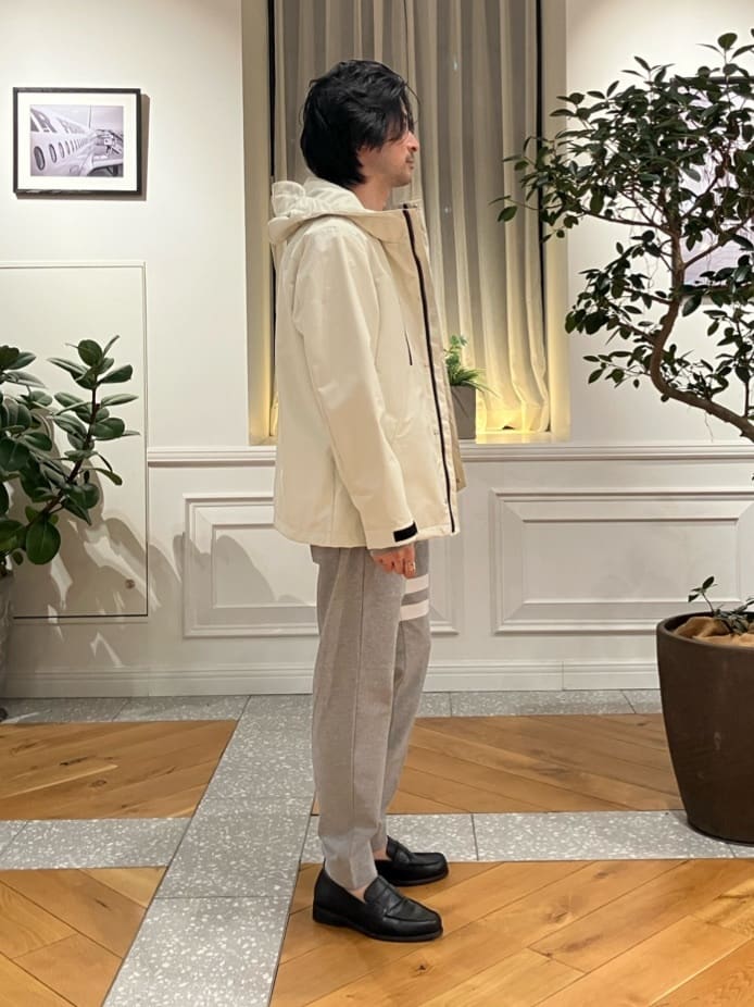 junyaさんの「DRESSTERIOR｜【防水/透湿素材/ウォッシャブル】ウォータープルーフ マウンテンパーカー」を使ったコーディネート