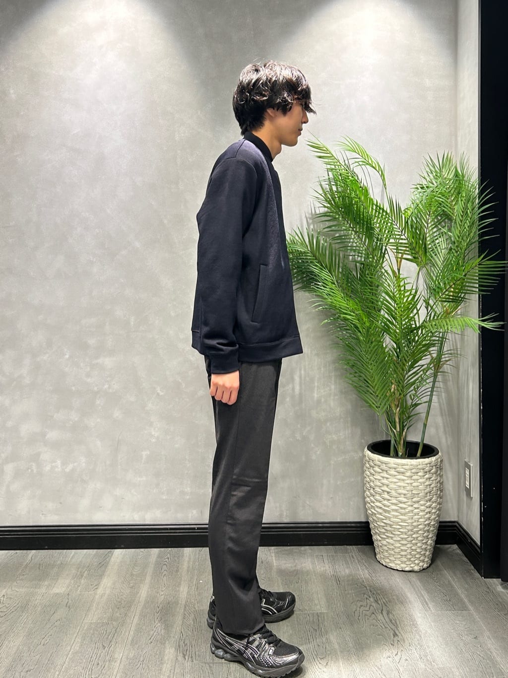 ruiさんの「TAKEO KIKUCHI｜スライドパズル ジャカード ブルゾン」を使ったコーディネート