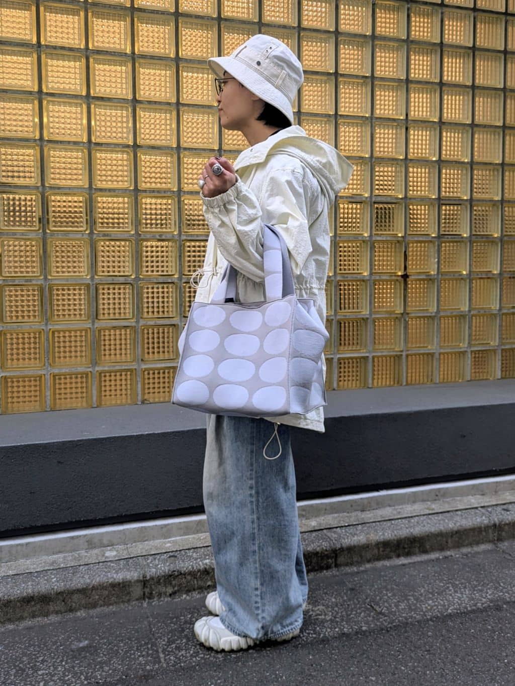 MTさんの「HIROKO HAYASHI｜TRICO（トリコ）トートバッグ」を使ったコーディネート
