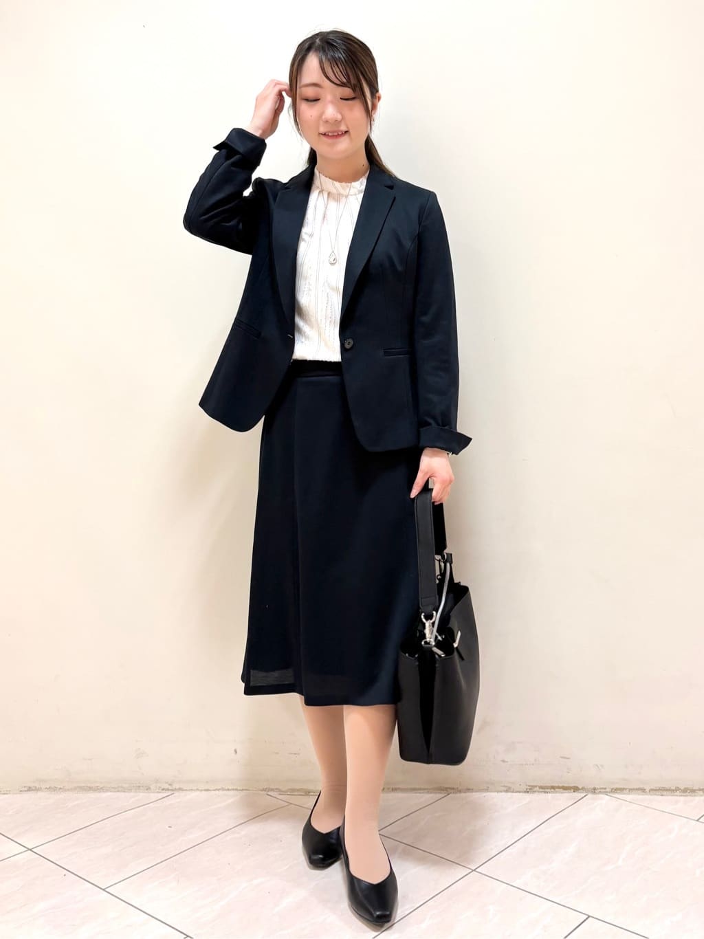 mikiさんの「Reflect｜【SS-4Lサイズ／UVカット／接触冷感】匠ジャケット／ベーシックテーラード」を使ったコーディネート