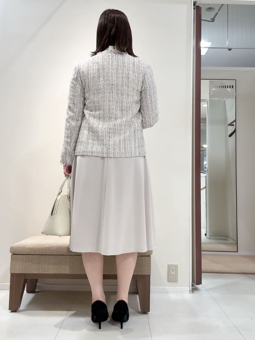YUIさんの「UNTITLED｜【仕事着/スーツ】ファンシーツイード ジャケット」を使ったコーディネート