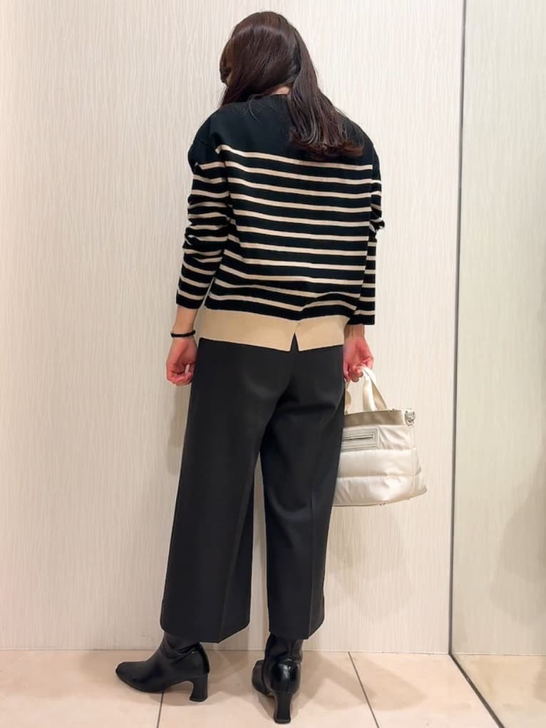 SAHOさんの「UNTITLED｜【洗える】モックネックミラノリブニット」を使ったコーディネート