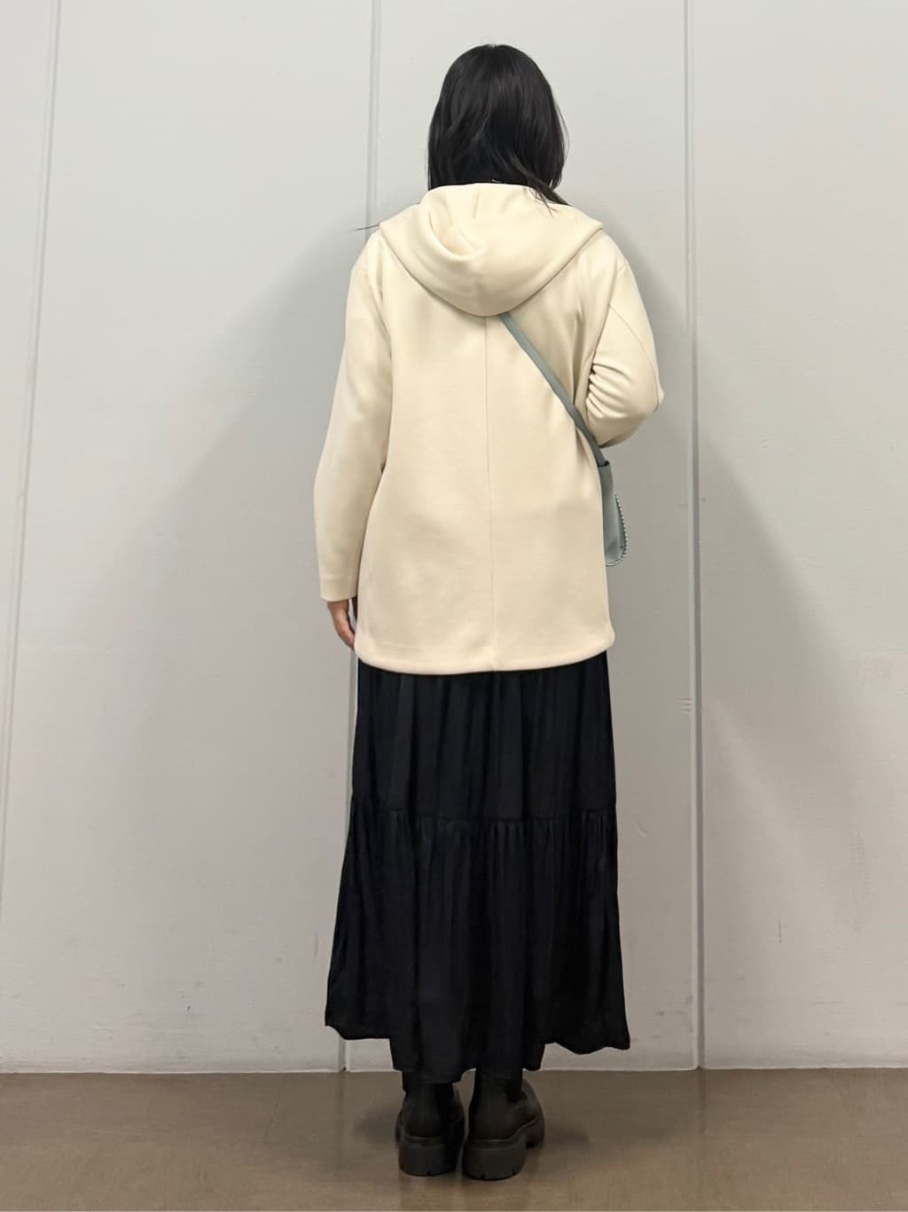 mizukiさんの「INDIVI｜【軽羽織り】フーディーライトコート」を使ったコーディネート