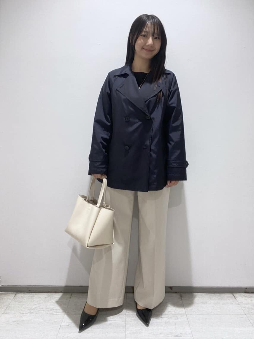 meiさんの「INDIVI｜【洗える／UVケア】レイヤード風デザイントップス」を使ったコーディネート