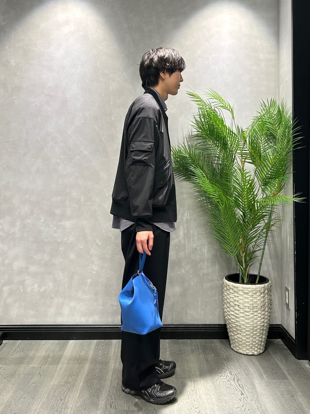 ruiさんの「TAKEO KIKUCHI｜【BOWLER HAT LABEL】撥水 MA－1ブルゾン」を使ったコーディネート