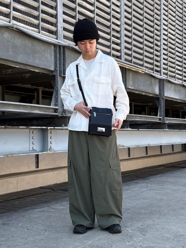 yumaさんの「tk.TAKEO KIKUCHI｜ツートンミニZIPショルダーバッグ」を使ったコーディネート