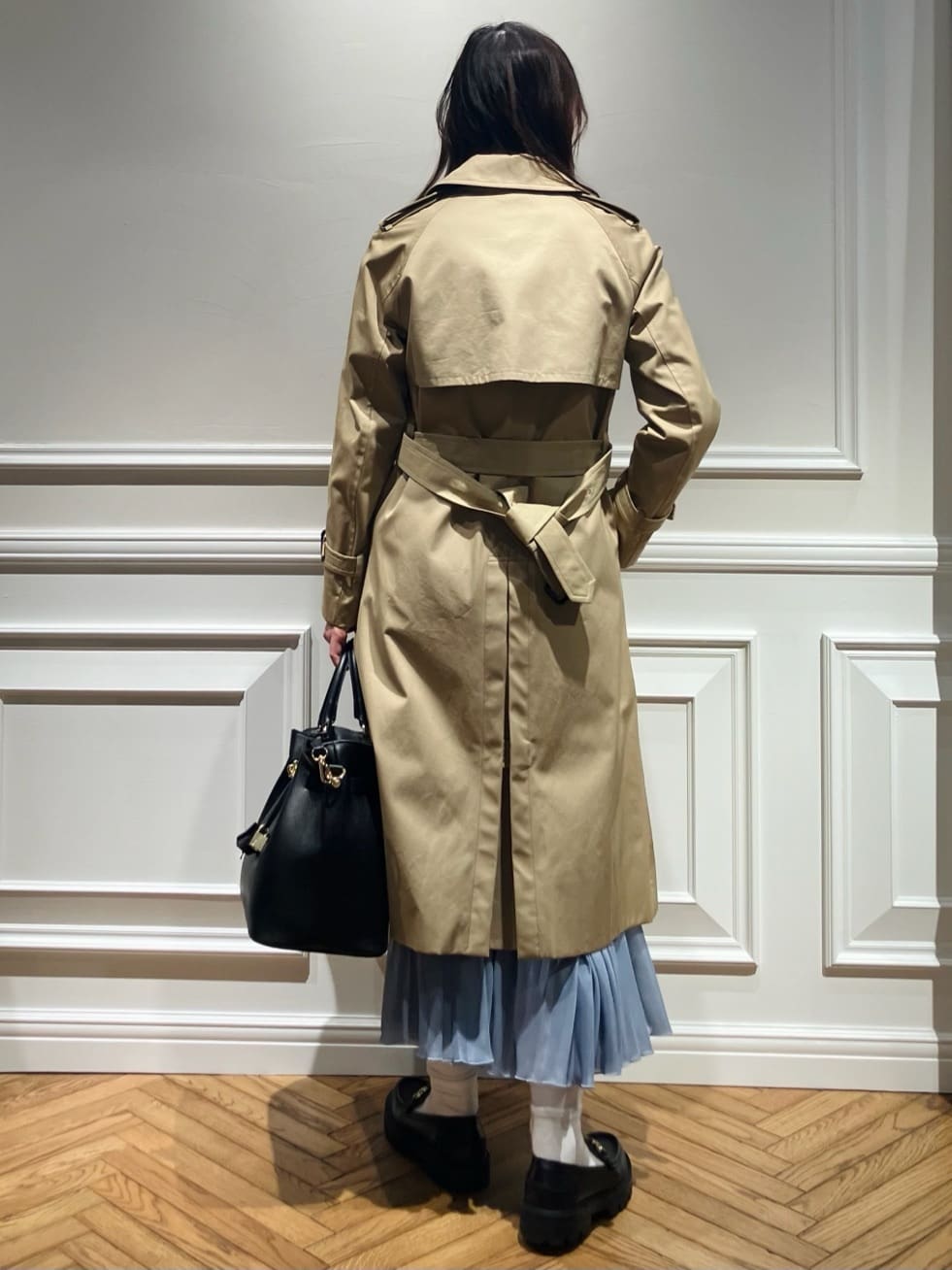 TSUKUIさんの「DRESSTERIOR｜◆【撥水/透湿素材】コットンギャバジントレンチコート」を使ったコーディネート