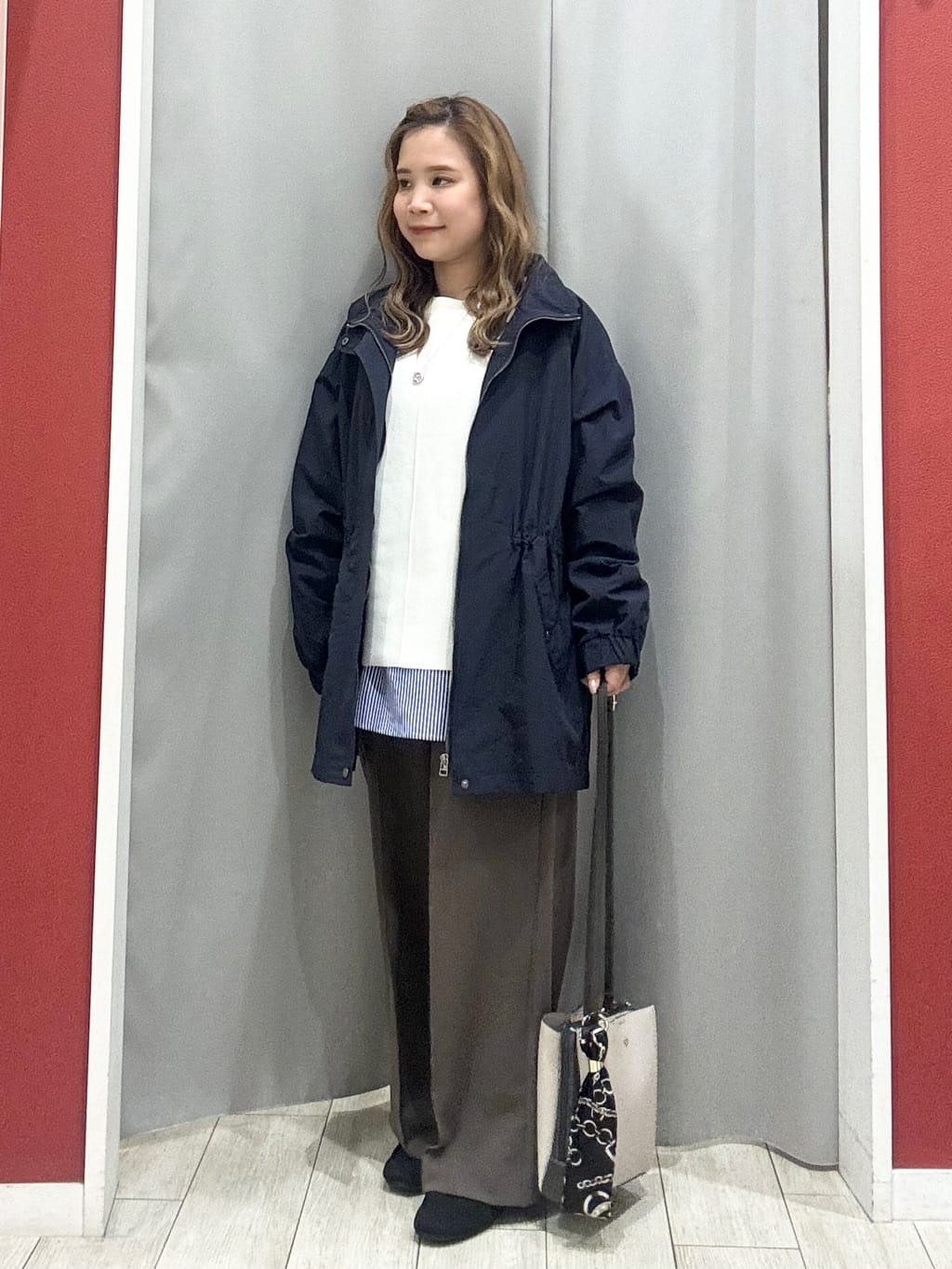 shioさんの「SHOO･LA･RUE｜【洗える】ニットローファー」を使ったコーディネート