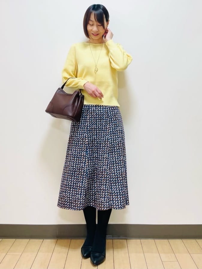 Riiさんの「Reflect｜【至福の履き心地】&rsquo;25秋冬 やみつきパンプス」を使ったコーディネート