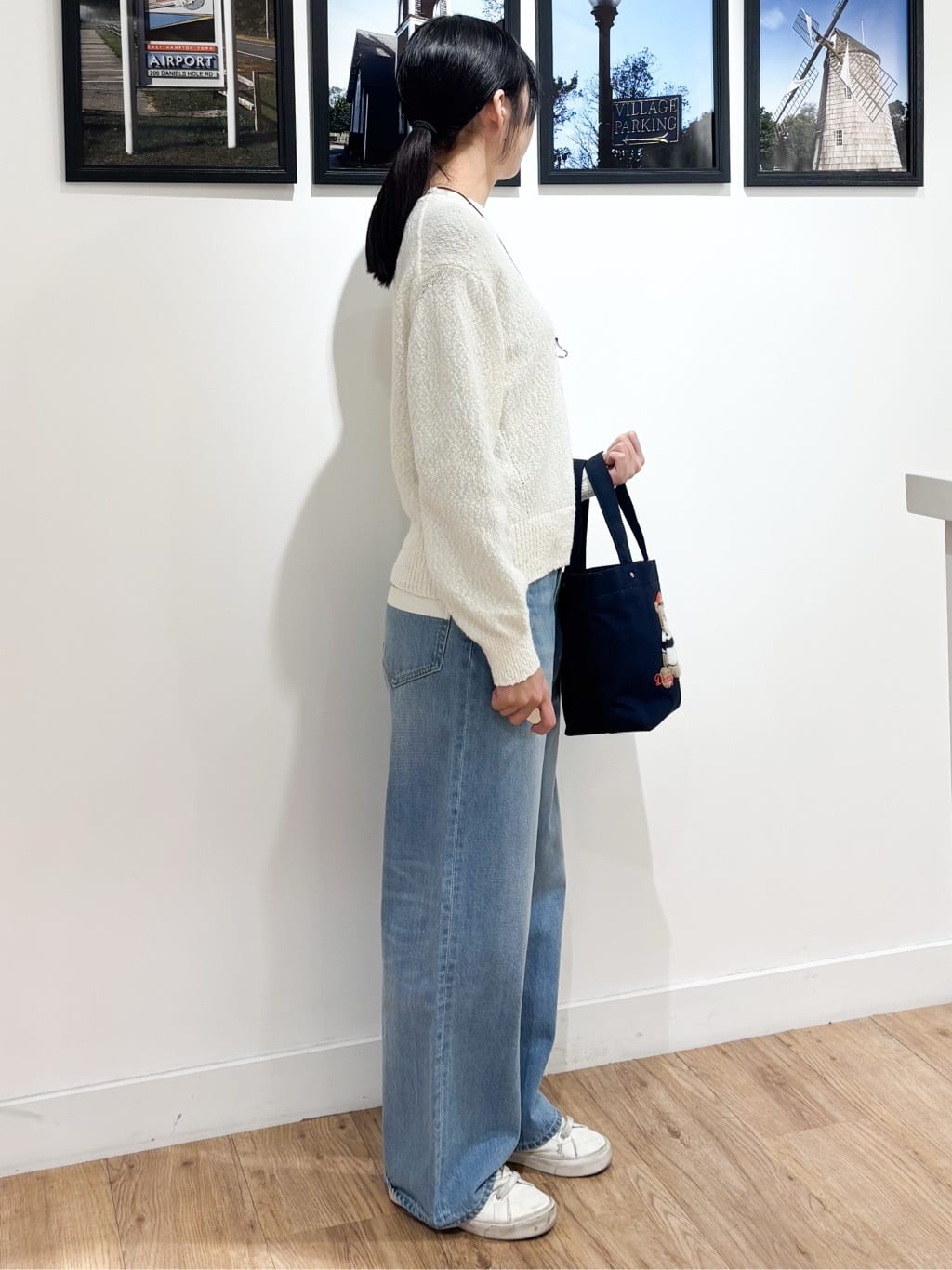 Ririkaさんの「Dessin｜【洗える】ローゲージコットンニット」を使ったコーディネート