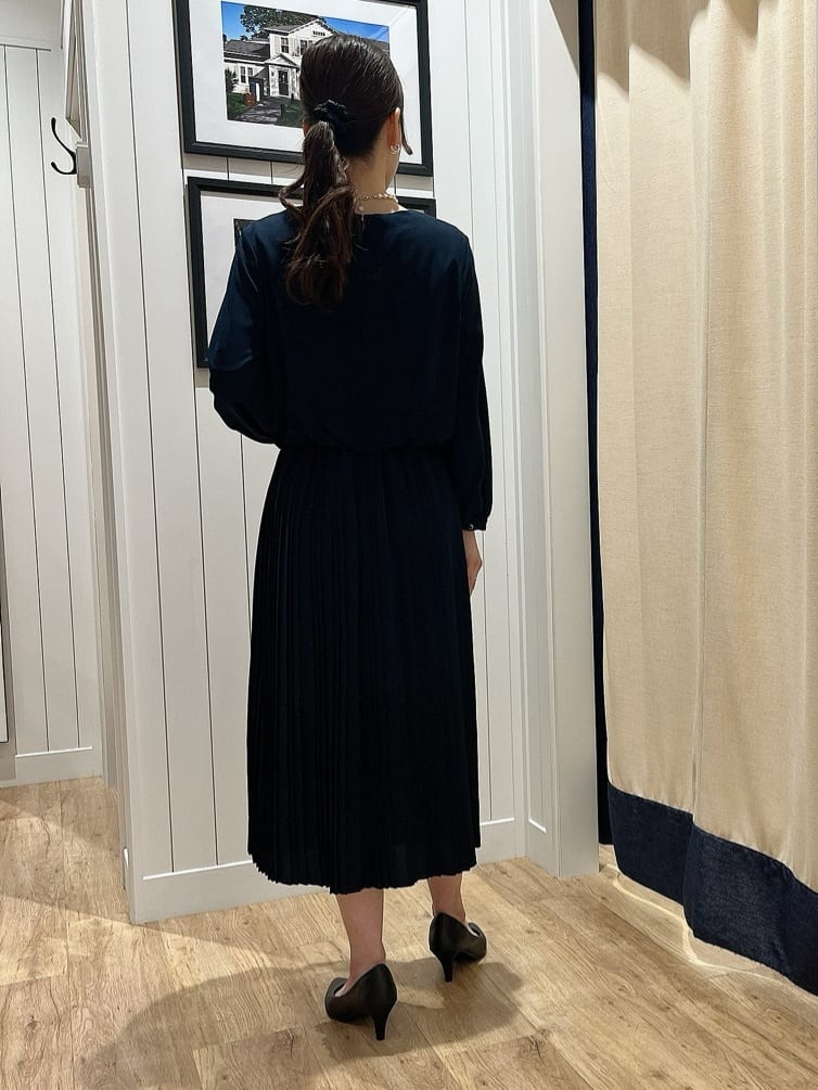 mihoさんの「Dessin｜ジョーゼットワンピース」を使ったコーディネート