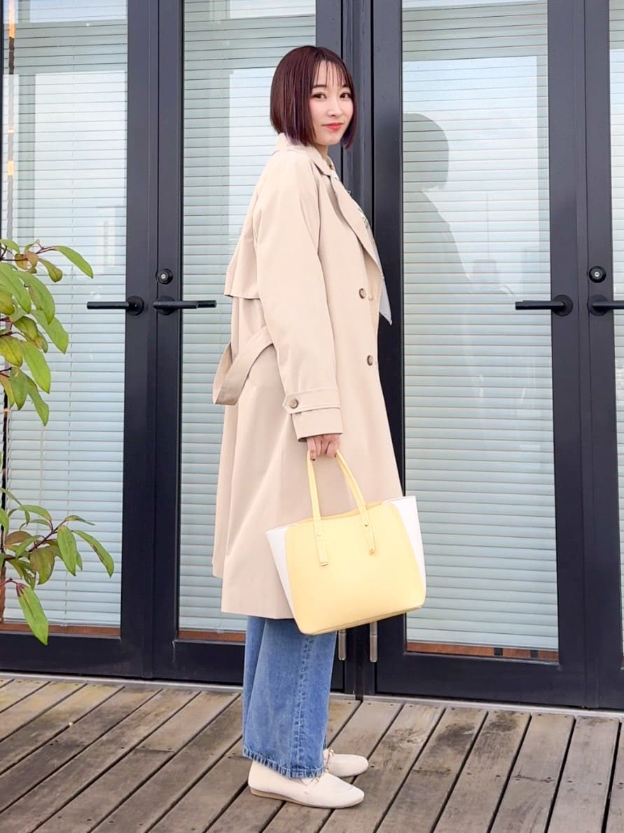 𝐜𝐡𝐢𝐤𝐚さんの「SHOO･LA･RUE｜【SHOO・LA・RUE DENIM】羽織るだけでこなれる　オーバーサイズデニムジャケット」を使ったコーディネート