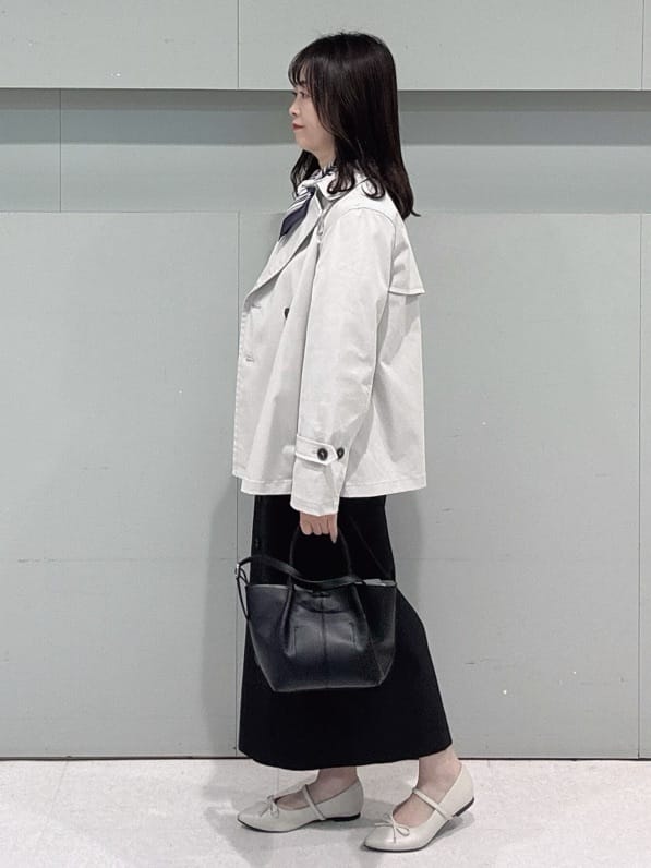 makiさんの「UNTITLED｜【洗える/清涼感】袖スリットニットプルオーバー」を使ったコーディネート