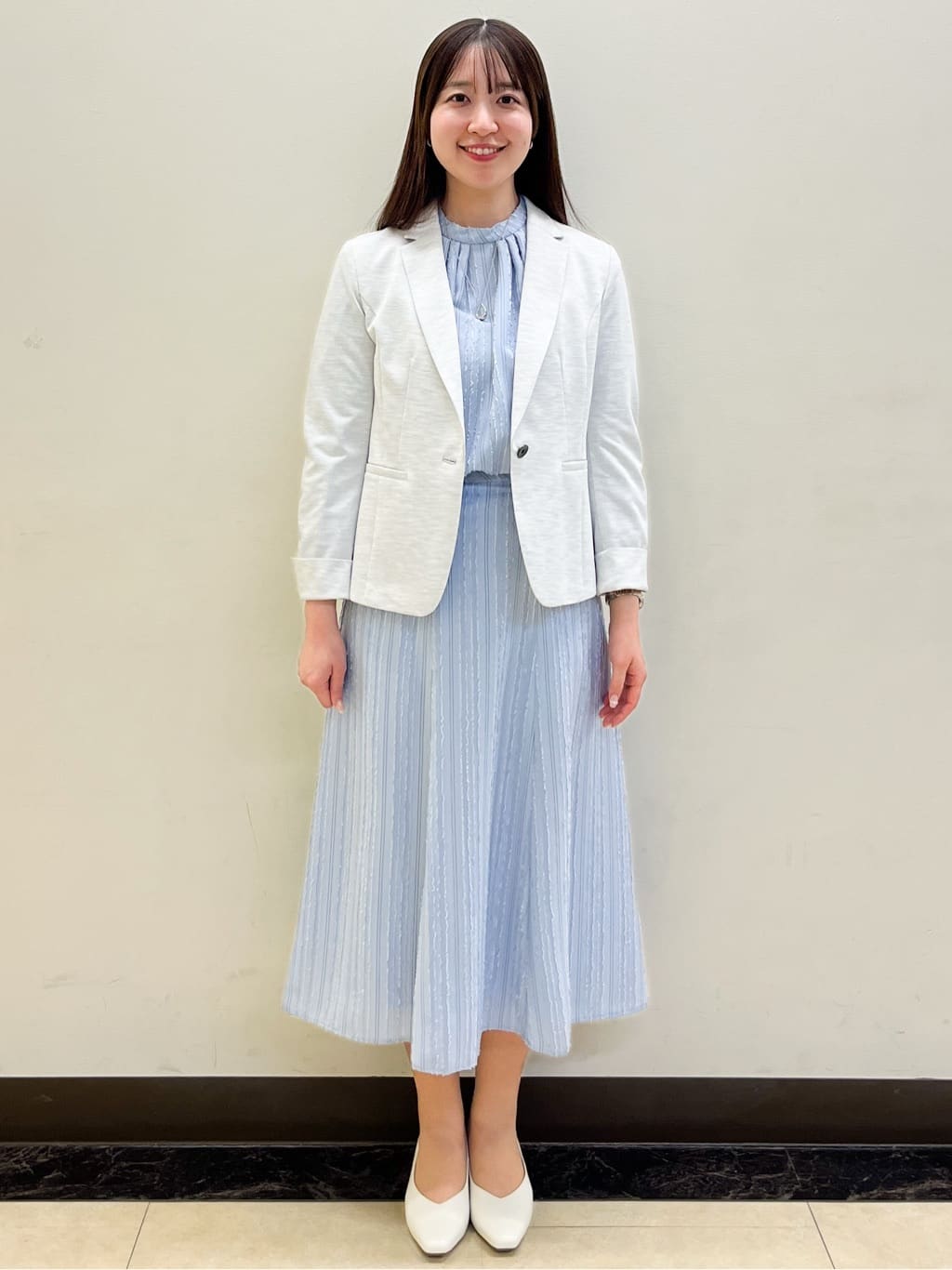 mikikoさんの「Reflect｜【SS-4Lサイズ／UVカット／接触冷感】匠ジャケット／ベーシックテーラード」を使ったコーディネート
