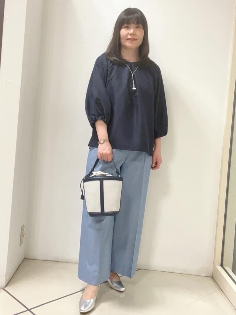 Chakoさんの「Reflect｜【レイヤードにおすすめ◎】ドライタッチニットベスト」を使ったコーディネート
