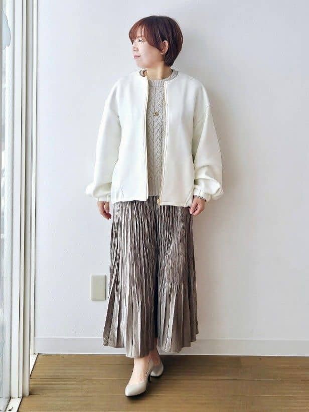 やじまさんの「UNTITLED｜◆【春アウター/ゆったり】ダンボールジップブルゾン」を使ったコーディネート