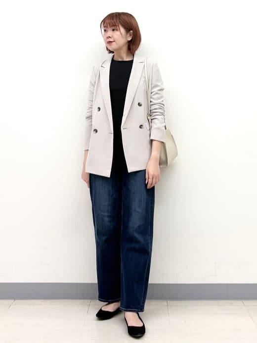 まいこさんの「INDIVI｜【洗える／多機能／SETUP可】着る日傘ダブルジャケット」を使ったコーディネート