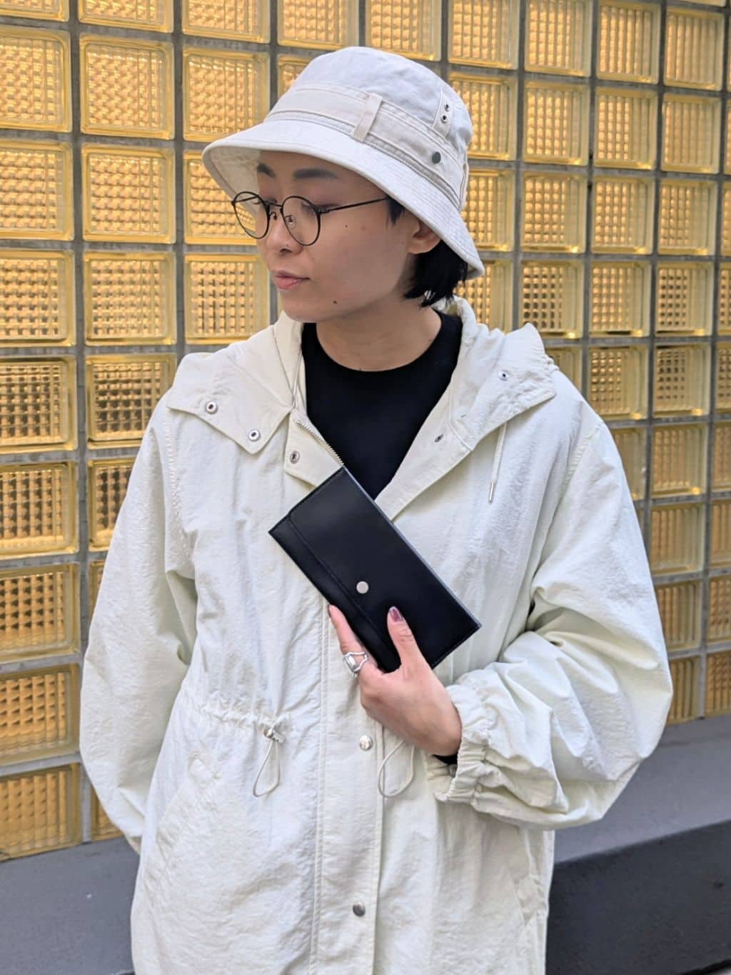 MTさんの「HIROKO HAYASHI｜PANIER（パニエ）薄型長財布」を使ったコーディネート