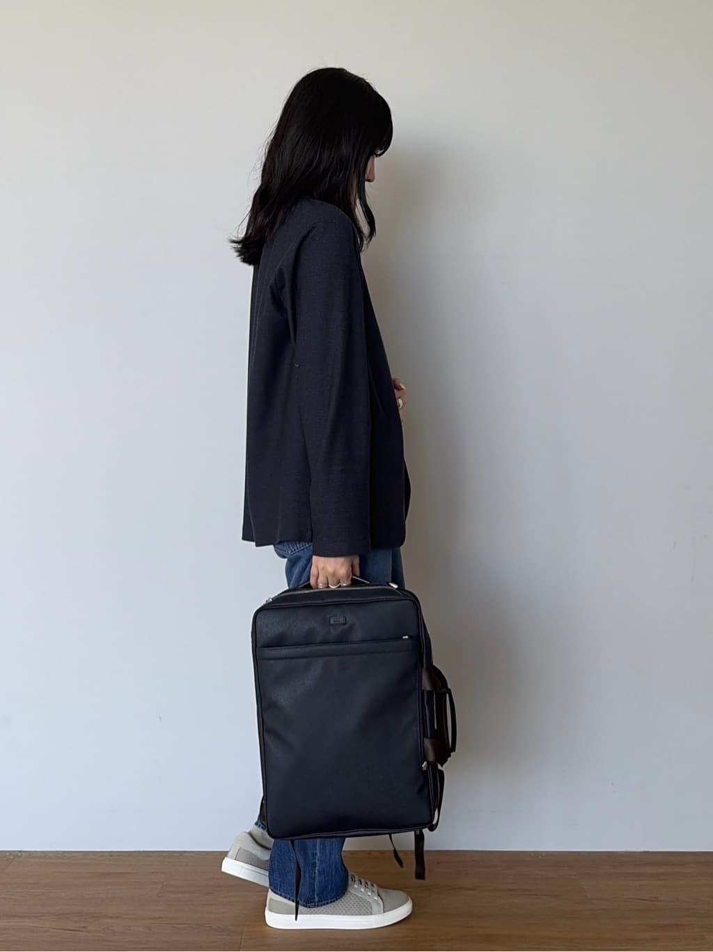 Akutagawaさんの「TAKEO KIKUCHI｜ニットアッパースニーカー」を使ったコーディネート