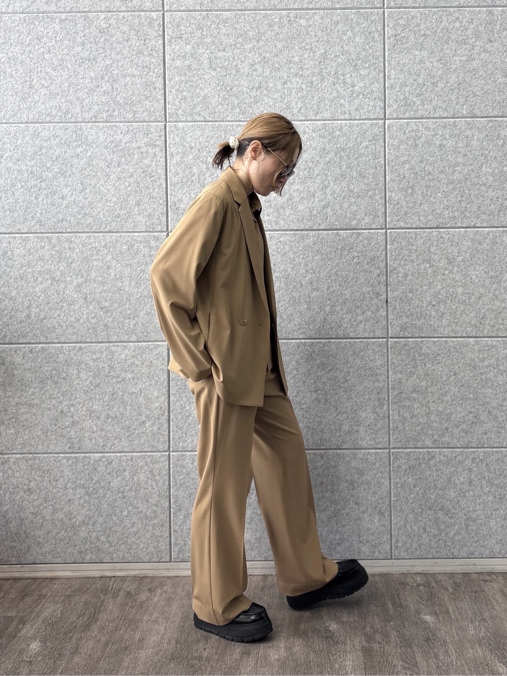 kotakiさんの「INDIVI｜Comfy SET UP｜ダブルブレストイージージャケット【セットアップ対応／通勤／カセット服／接触」を使ったコーディネート