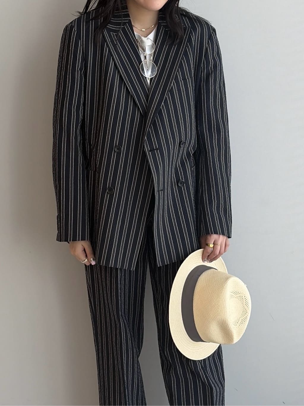 Akutagawaさんの「TAKEO KIKUCHI｜【BOWLER HAT LABEL】クールデオドラントジャージ ボーラーハットウォーカー ポケットT」を使ったコーディネート
