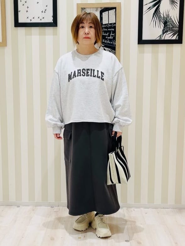ma_miさんの「SHOO･LA･RUE｜【SHOO・LA・RUE DENIM】羽織るだけでこなれる　オーバーサイズデニムジャケット」を使ったコーディネート