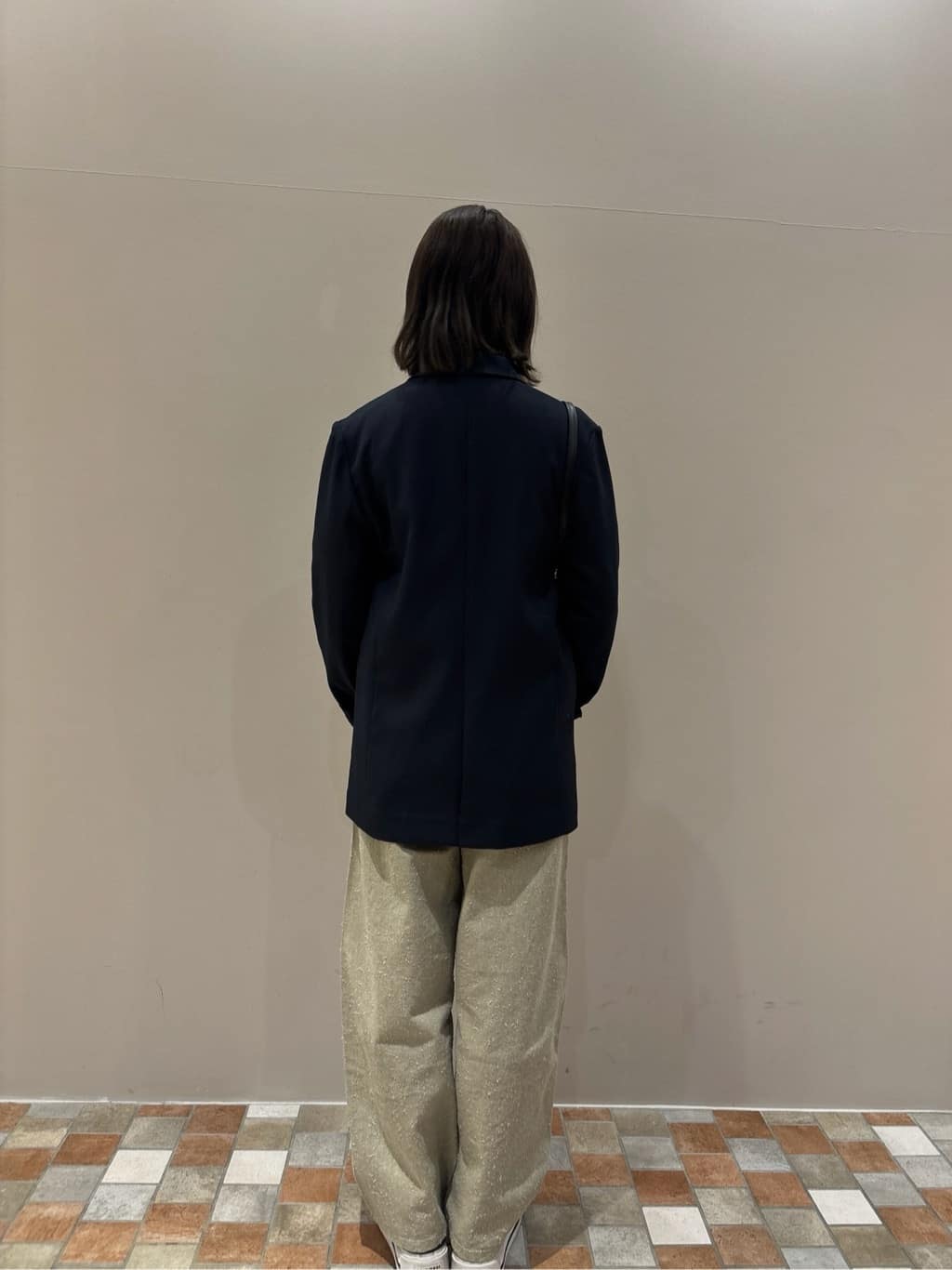 みゆさんの「INDIVI｜ダブルブレストオーバージャケット」を使ったコーディネート