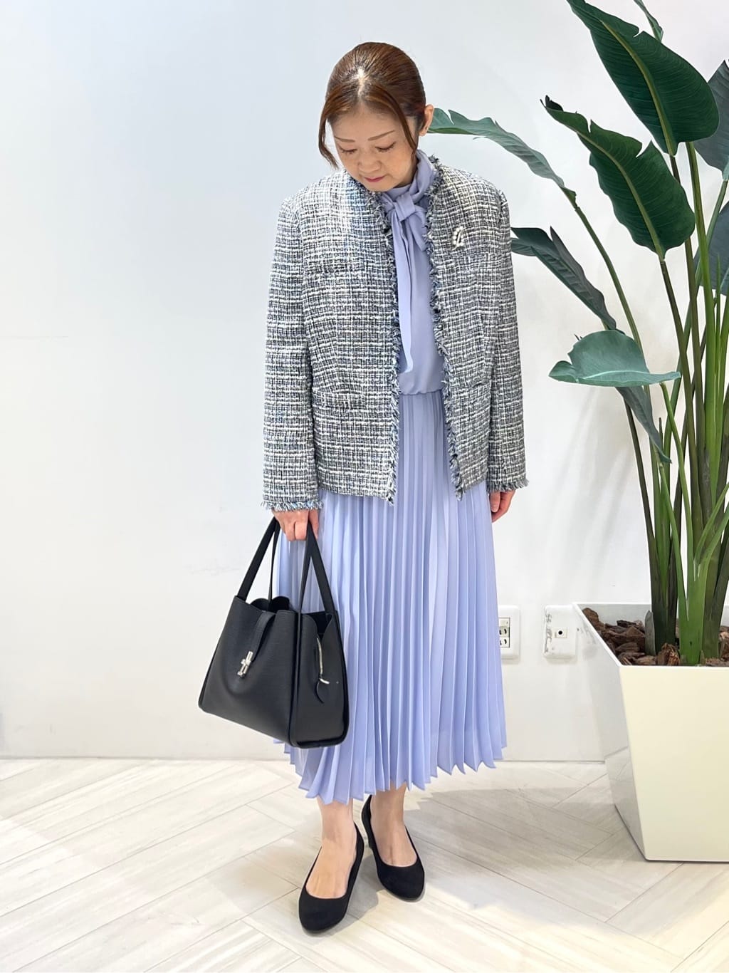 Tomoさんの「UNTITLED｜【仕事着/スーツ】ファンシーツイード ジャケット」を使ったコーディネート