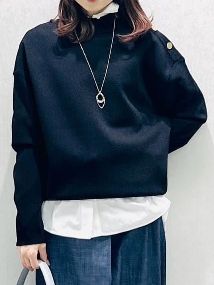 Miwaさんの「UNTITLED｜【洗える】ミラノリブニット」を使ったコーディネート