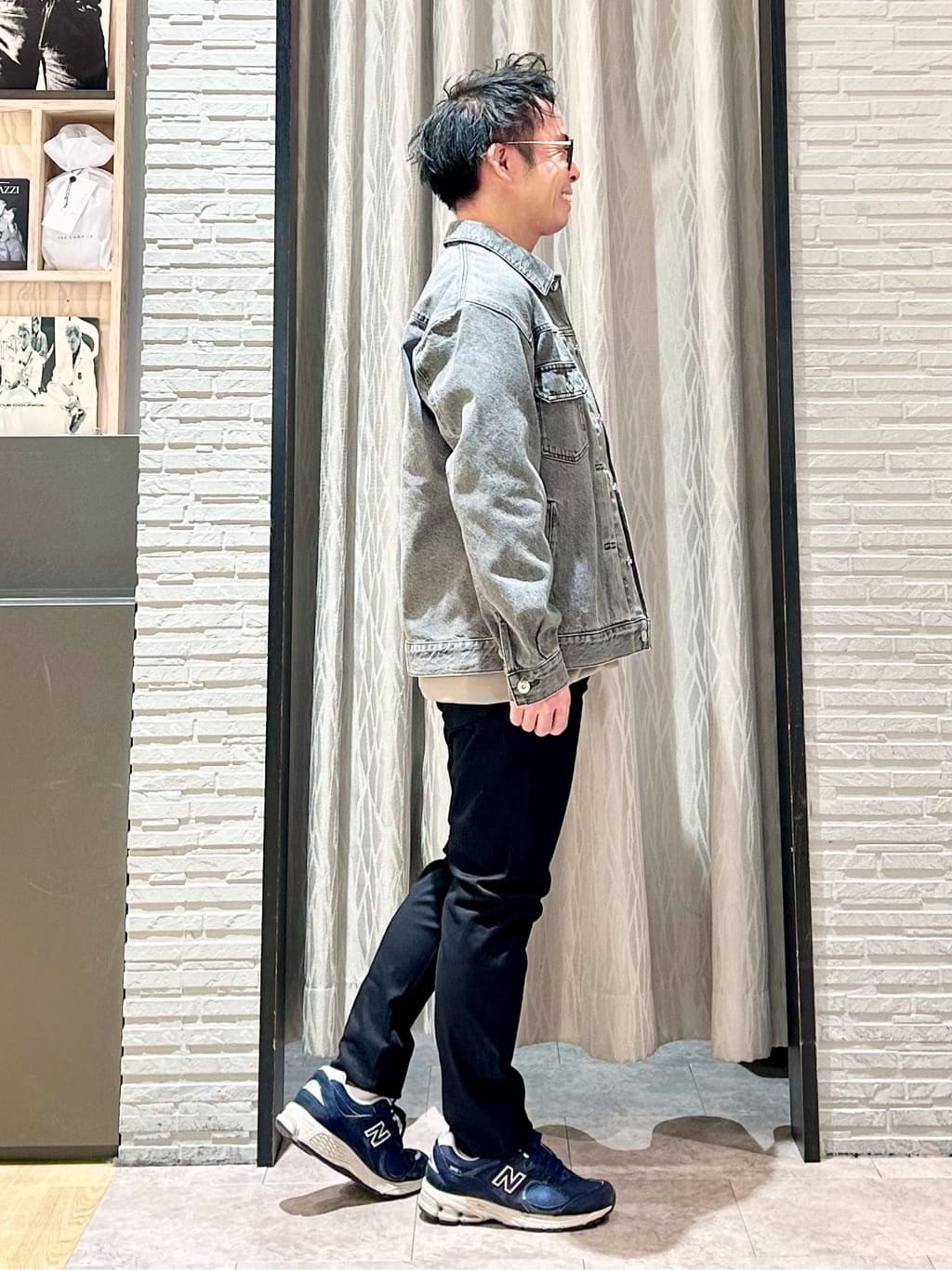 KENJI Iさんの「THE SHOP TK｜【大人にも取り入れやすい】デニムジャケット セットアップ可/洗濯機OK」を使ったコーディネート