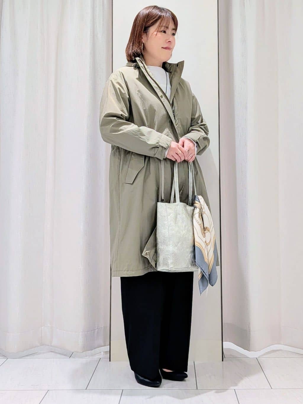 Onumaさんの「UNTITLED｜◆【ゆったり/洗える】クロップドニットプルオーバー」を使ったコーディネート
