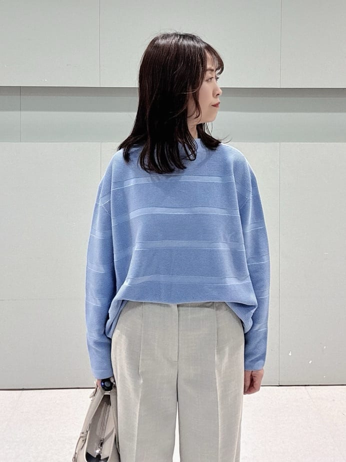 makiさんの「UNTITLED｜◆【ゆったり/洗える】クロップドニットプルオーバー」を使ったコーディネート