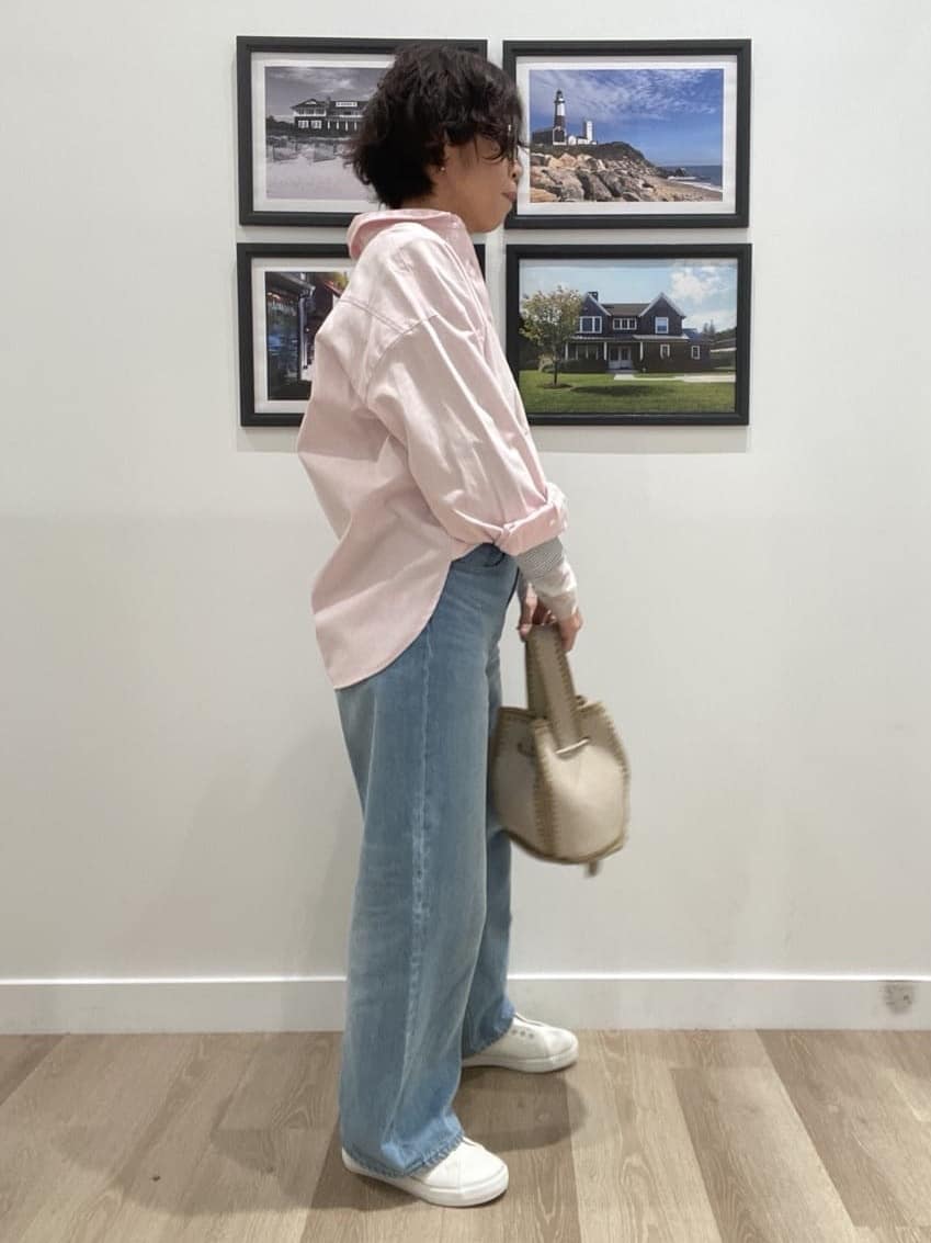 Naoさんの「Dessin｜【洗える】シアーチュールポイントカットソー」を使ったコーディネート