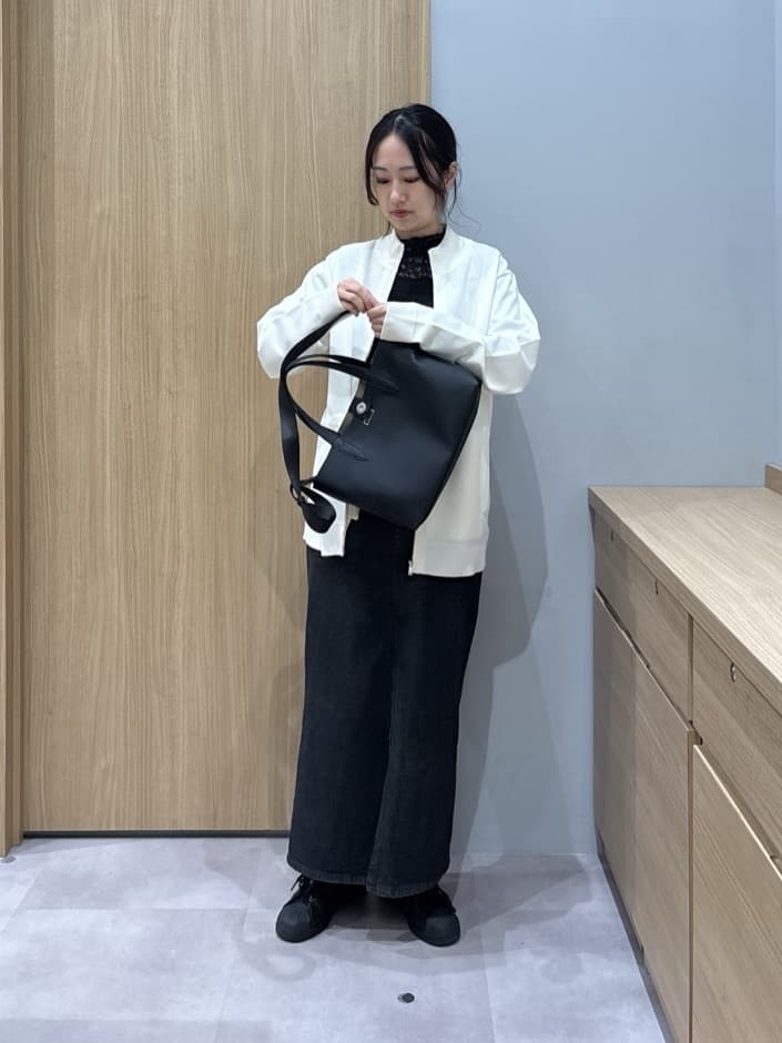 よぴさんの「TAKEO KIKUCHI｜ジップアップ 鹿の子 ニット」を使ったコーディネート