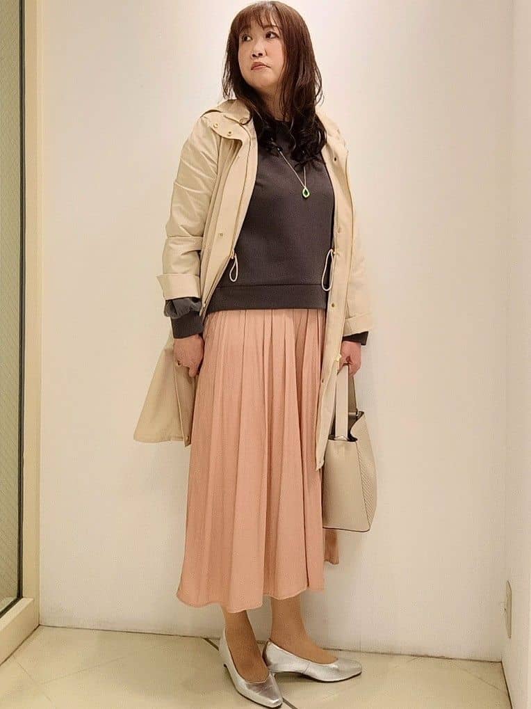Mayさんの「Reflect｜【中綿ライナー付き】ライナー付きフーデッドロングコート」を使ったコーディネート