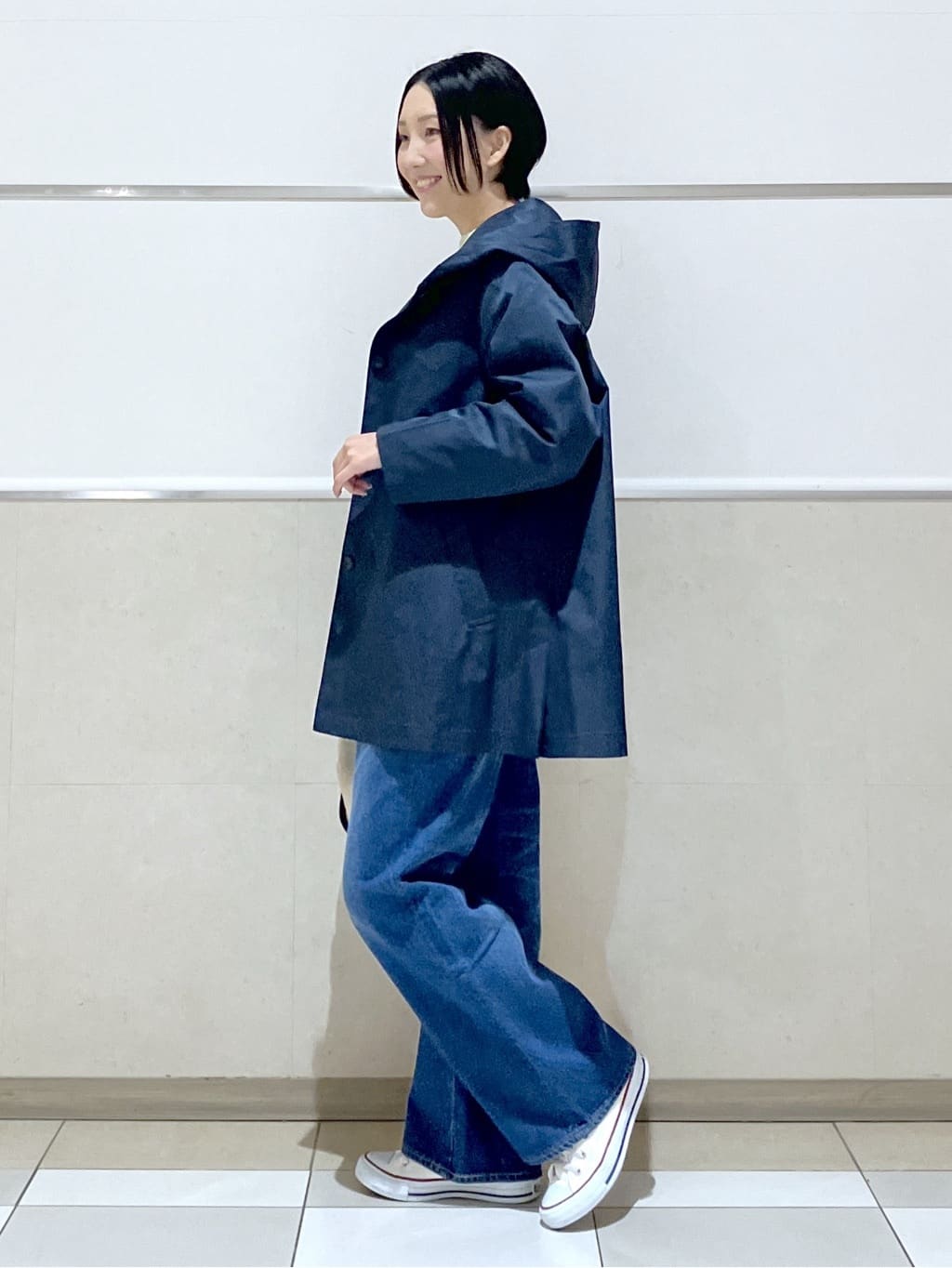 eriko さんの「Dessin｜【洗える】ローゲージコットンニット」を使ったコーディネート