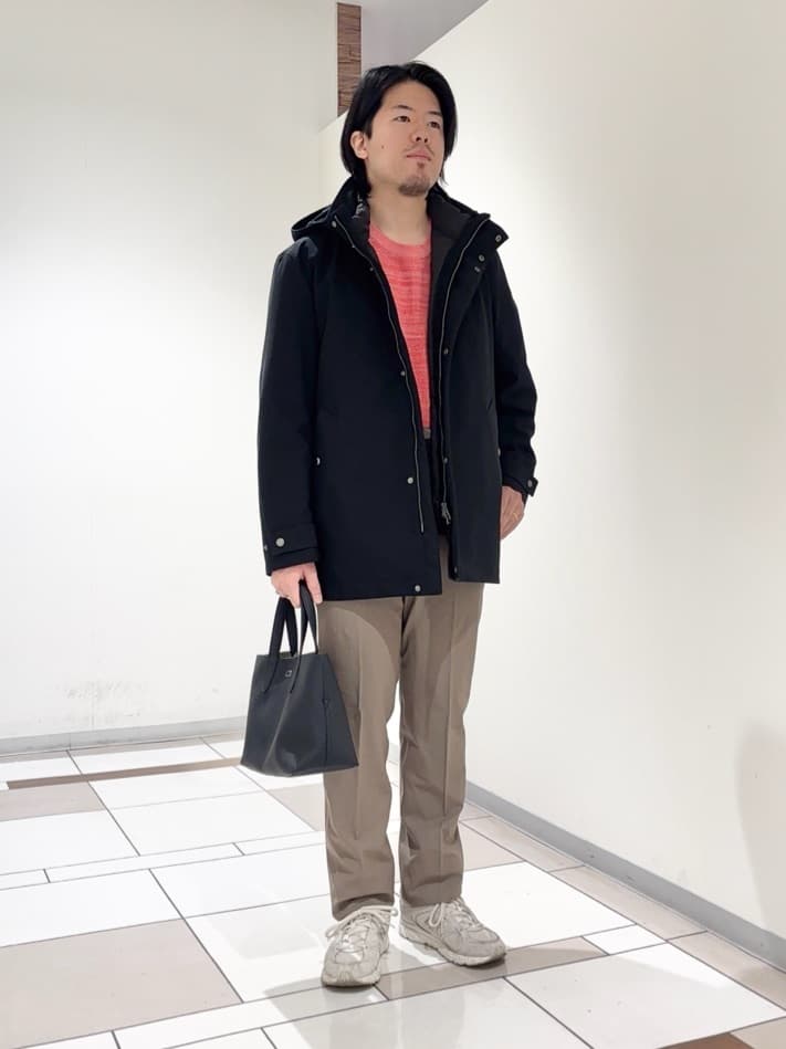 及川さんの「TAKEO KIKUCHI｜【3WAY】ドビー ダウンライナー付ブルゾン」を使ったコーディネート