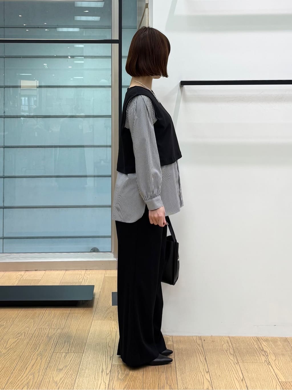 asamiさんの「INDIVI｜【洗える／UVケア】レイヤード風デザイントップス」を使ったコーディネート
